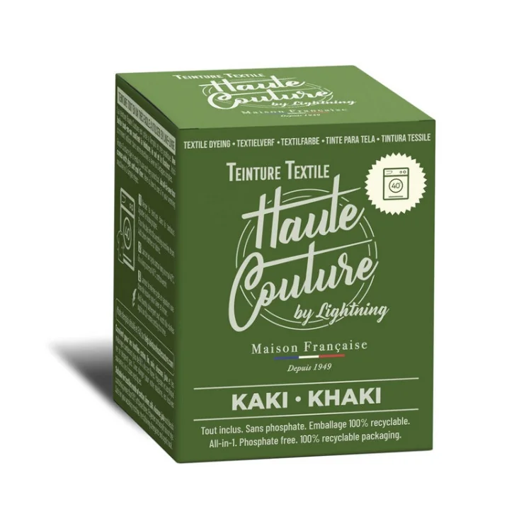 Teinture textile Haute Couture – 33 couleurs – Spécial machine, facile et durable