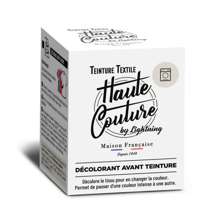 Décolorant avant teinture textile - Haute Couture by Lightning - Maison Française