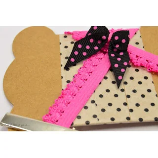 Elastique dentelle festonnée - 12mm - 20