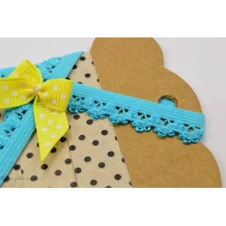 Elastique dentelle festonnée - 12mm - 24