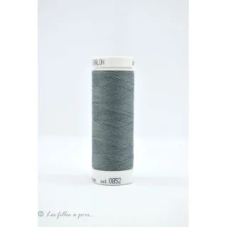 Mettler Seralon hilo de coser 200m - Azul - 0852 Mettler : fils à coudre, broder et surjeter de qualité - 1
