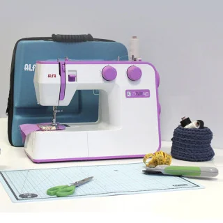Machine à coudre Alfa Style 40 - 31 points mécaniques robustes et silencieux
