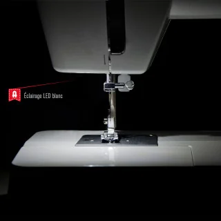 Machine à coudre Alfa Style 40 - 31 points mécaniques robustes et silencieux