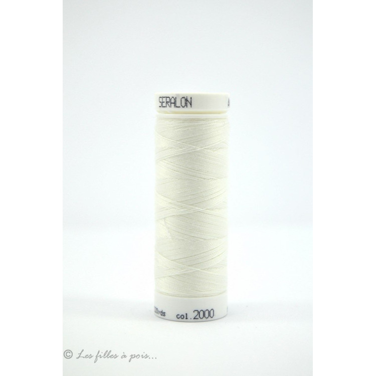 Linha de costura Mettler ® Seralon 200m - Branca - 2000 METTLER ® - Fils à coudre et à broder - 1 Linha de costura Mettler ® Seralon 200m - Branca - 2000 METTLER ® - Fils à coudre et à broder - 1