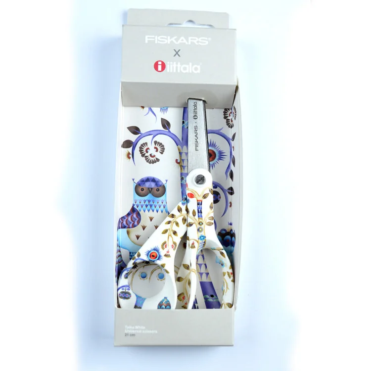 Ciseaux de couture Fiskars x Iittala – Collection Taika white – 21 cm