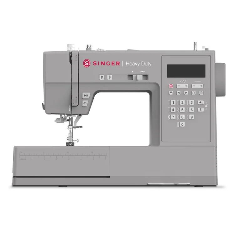 Singer Heavy Duty Electronic 6705C – Machine à coudre robuste, 411 points, 7 boutonnières