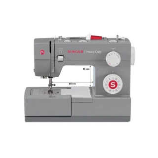 Singer Heavy Duty 4432 – Machine à coudre mécanique robuste, 32 points, 1 100 pts/min