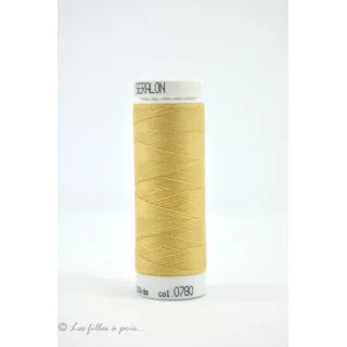 Mettler Linha de costura Seralon 200m - Bege - 0780 Mettler : fils à coudre, broder et surjeter de qualité - 1