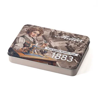 Coffret Mettler SERALON Nostalgie 1883 – 8 bobines polyester (200 m)