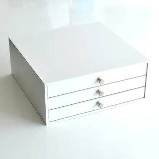 Coffret Madeira Rayon 40 – 194 bobines 200 m (édition blanche luxe) | Fils à broder machine