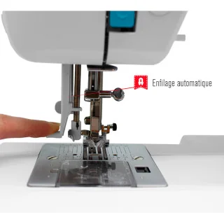 Alfa Next 100 – Machine à coudre électronique 100 points – Les Filles à Pois