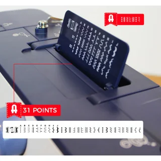 Alfa PRECISE – Denim Studio : machine puissante pour tissus épais (31 points)