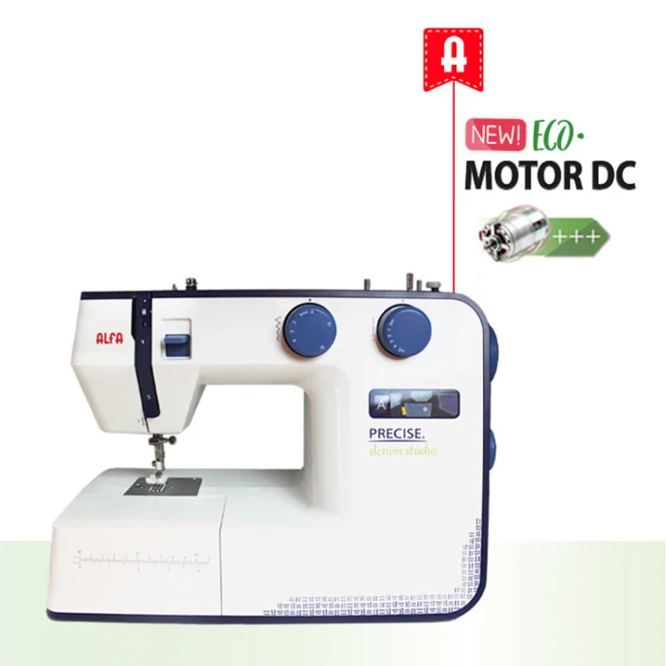 Alfa PRECISE – Denim Studio : machine puissante pour tissus épais (31 points) Alfa PRECISE – Denim Studio : machine puissante pour tissus épais (31 points)