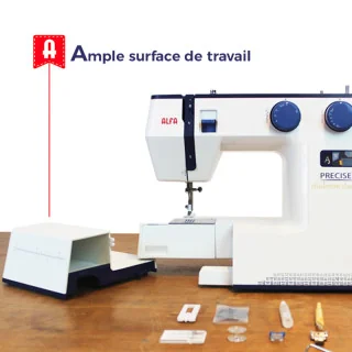 Alfa PRECISE – Denim Studio : machine puissante pour tissus épais (31 points)