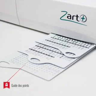 Alfa ZART + – Machine à coudre électronique Wi-Fi & écran tactile – Les Filles à Pois