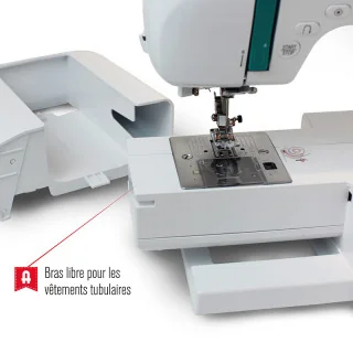 Alfa ZART + – Machine à coudre électronique Wi-Fi & écran tactile – Les Filles à Pois