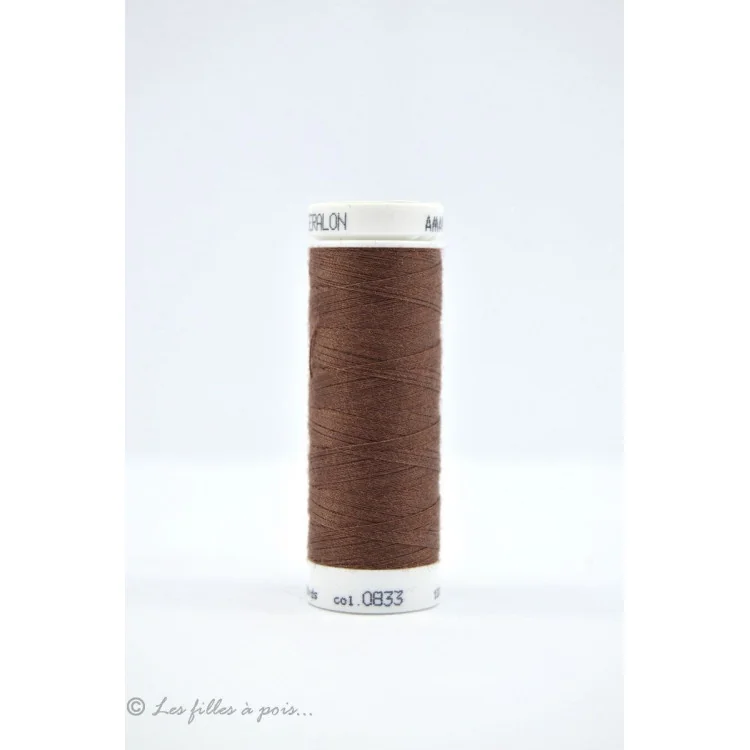 Fil à coudre Mettler Seralon 200m - Beige - 0833 Mettler : fils à coudre, broder et surjeter de qualité - 1