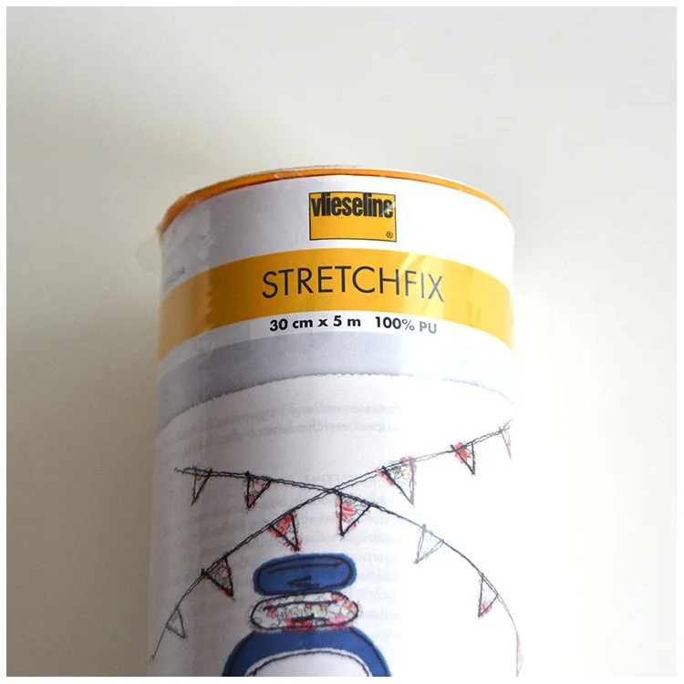 Vlieseline Stretchfix – Tissu adhésif élastique double face pour jersey (30 cm x 5 m) | Les Filles à Pois