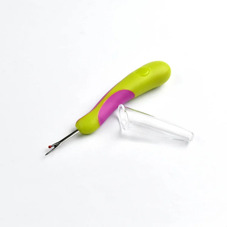 Grand découseur 13 cm vert — manche ergonomique | Les Filles à Pois