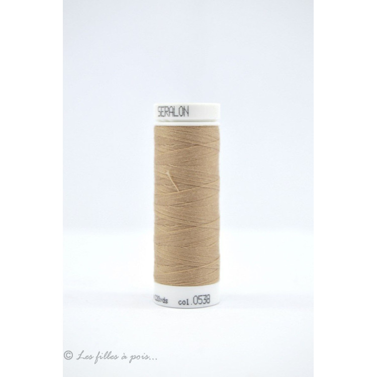 Mettler ® Linha de costura Seralon 200m - Bege - 0538 METTLER ® - Fils à coudre et à broder - 1 Mettler ® Linha de costura Seralon 200m - Bege - 0538 METTLER ® - Fils à coudre et à broder - 1