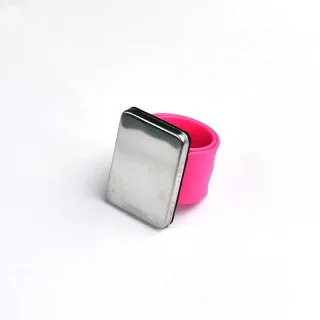 Pulseira com pin magnético Prym Love - Rosa - Ref. 610283