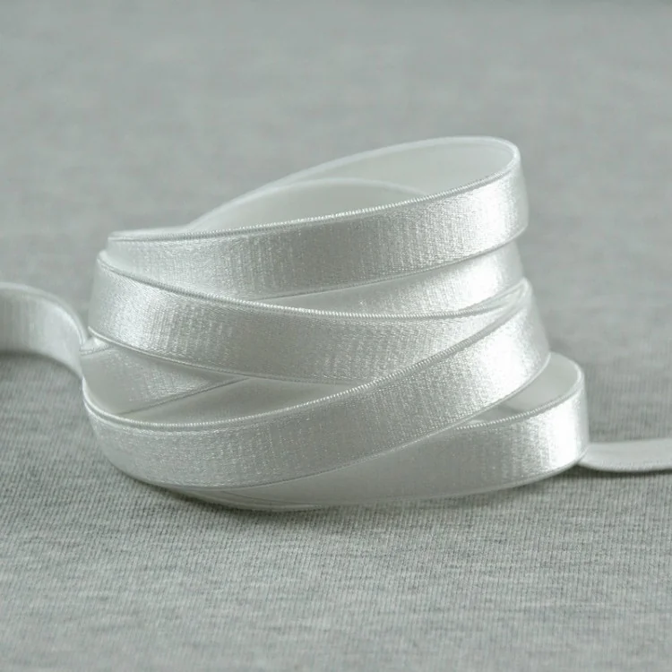 Élastique bretelle antiglisse 12mm — blanc ou noir | Les Filles à Pois