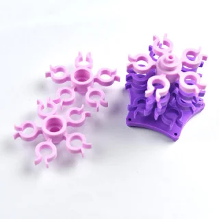 Organisateur de canettes empilable violet – 30 emplacements | Les Filles à Pois