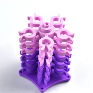 Organisateur de canettes empilable violet – 30 emplacements | Les Filles à Pois