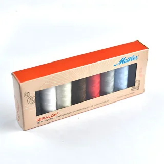 Kit SERALON 8 bobines – 200 m – Fil polyester universel