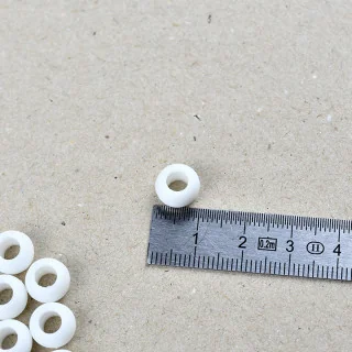 Perles de cordon – Poignées semi-mates – Lot de 10