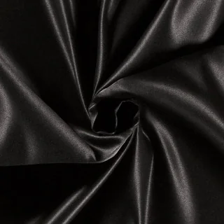 Satin duchesse épais Oeko-Tex – Tissu robe de mariée, cérémonie | Noir, crème, blanc