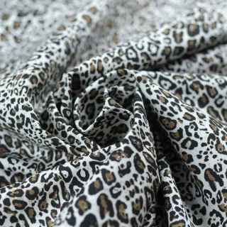 Coupon popeline coton léopard Boscage – Art Gallery Fabrics – 4.00 m