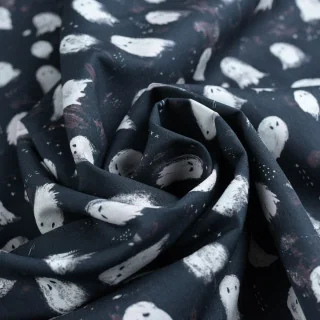 Coupon popeline coton Oh My Ghost – Collection Eerie – 2,50 m