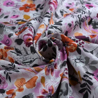 Coupon popeline coton Night Bloom – Collection Eerie – 2,50 m