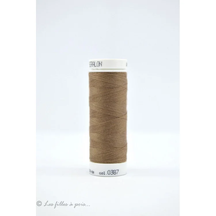 Mettler Linha de costura Seralon 200m - Bege - 0387 Mettler : fils à coudre, broder et surjeter de qualité - 1 Mettler Linha de costura Seralon 200m - Bege - 0387 Mettler : fils à coudre, broder et surjeter de qualité - 1