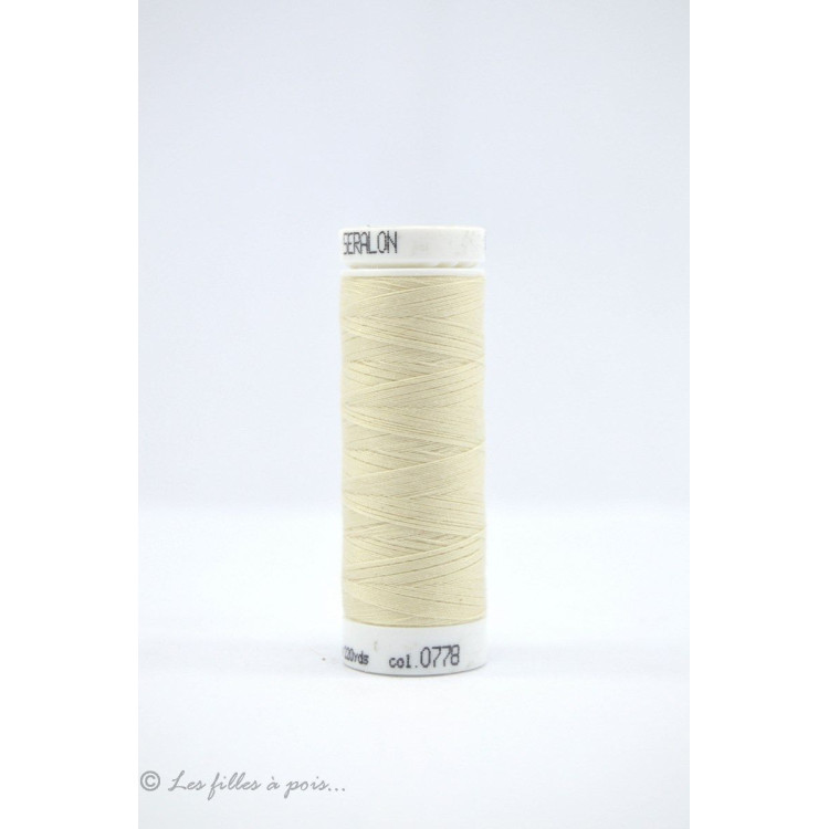 Mettler ® Linha de costura Seralon 200m - Bege - 0778 METTLER ® - Fils à coudre et à broder - 1 Mettler ® Linha de costura Seralon 200m - Bege - 0778 METTLER ® - Fils à coudre et à broder - 1