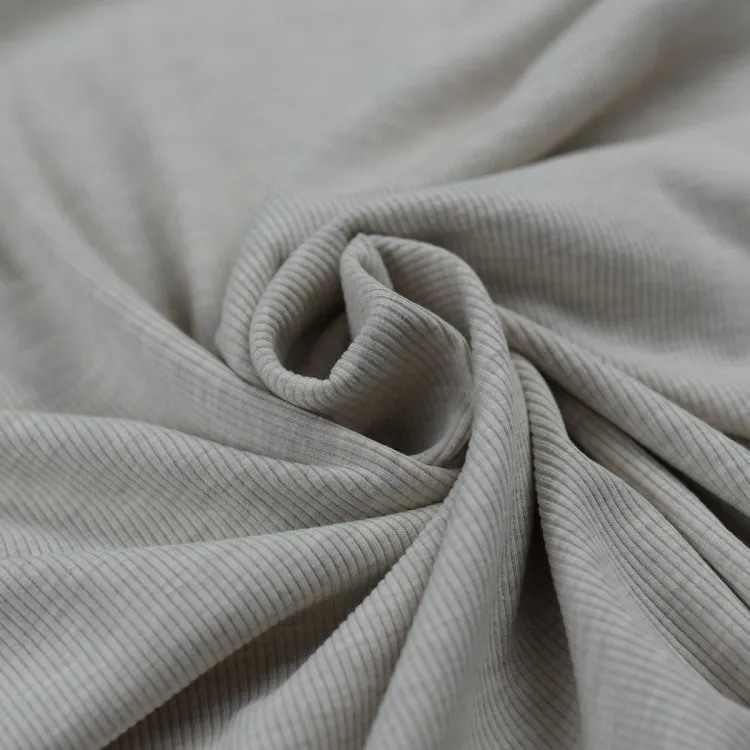 Jersey côtelé "Rib-Knit" non tubulaire – Bord-côtes extensible ultra confort (côte 2 mm) Tissus et mercerie créative – Nos sélec