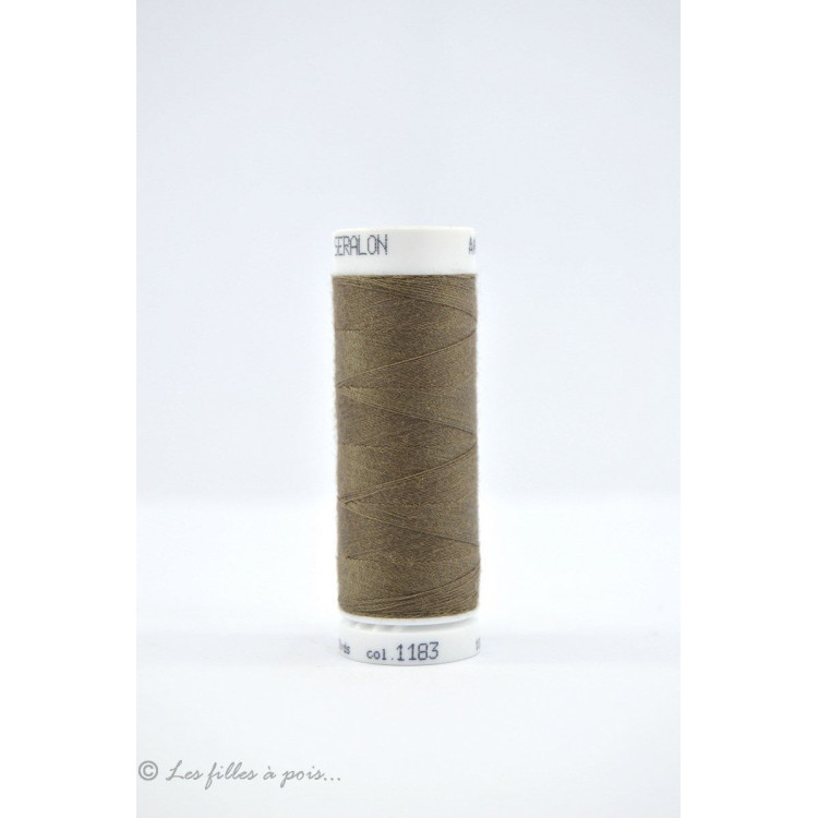 Fil à coudre Mettler ® Seralon 200m - Beige - 1183 METTLER ® - Fils à coudre et à broder - 1 Fil à coudre Mettler ® Seralon 200m - Beige - 1183 METTLER ® - Fils à coudre et à broder - 1