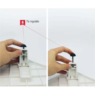 Table d'extension Alfa Practik 9 | Compatible Style, Practik et Next Spring