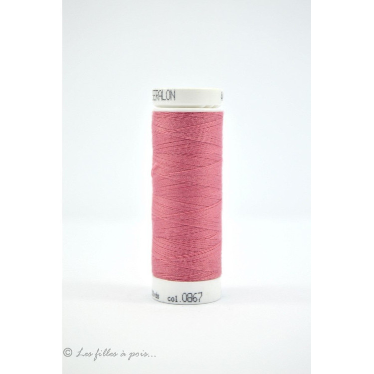 Fil à coudre Mettler ® Seralon 200m - Rose - 0867 METTLER ® - Fils à coudre et à broder - 1 Fil à coudre Mettler ® Seralon 200m - Rose - 0867 METTLER ® - Fils à coudre et à broder - 1