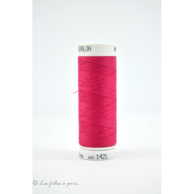 Fil à coudre Mettler ® Seralon 200m - Rose - 1421 METTLER ® - Fils à coudre et à broder - 1 Fil à coudre Mettler ® Seralon 200m - Rose - 1421 METTLER ® - Fils à coudre et à broder - 1