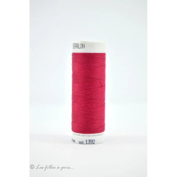 Fil à coudre Mettler Seralon 200m - Rose - 1392 Mettler : fils à coudre, broder et surjeter de qualité - 1 Fil à coudre Mettler Seralon 200m - Rose - 1392 Mettler : fils à coudre, broder et surjeter de qualité - 1