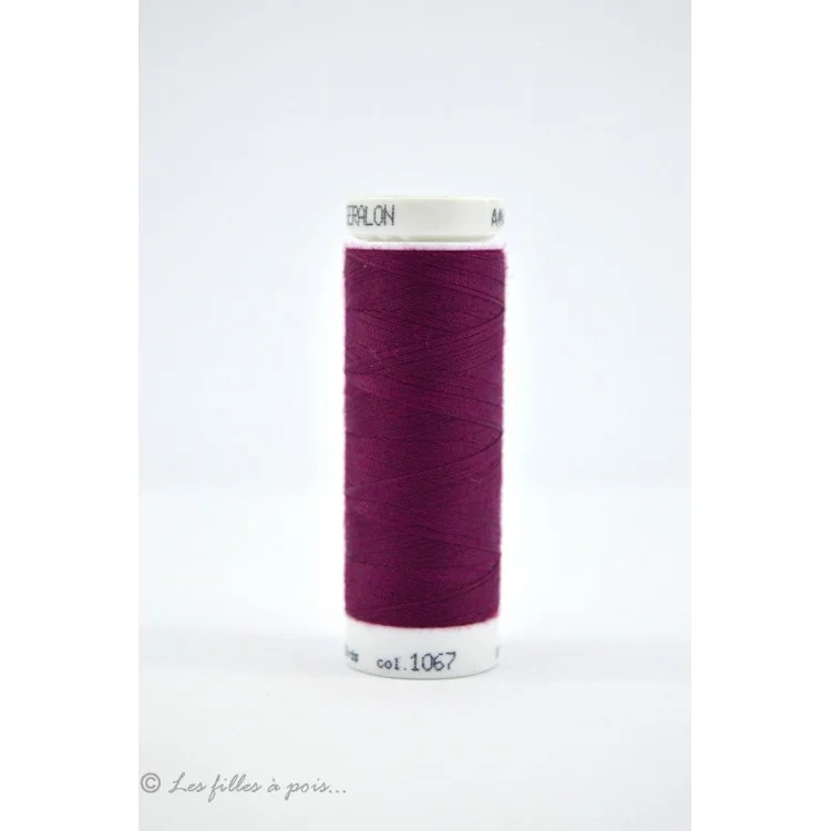Mettler Linha de costura Seralon 200m - Rosa - 1067 Mettler : fils à coudre, broder et surjeter de qualité - 1 Mettler Linha de costura Seralon 200m - Rosa - 1067 Mettler : fils à coudre, broder et surjeter de qualité - 1