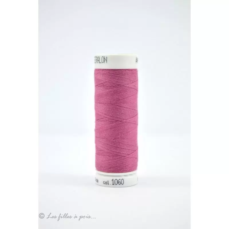 Fil à  coudre Mettler ® Seralon 200m - coloris rose - 1060 METTLER ® - 1