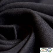 Coupon tissu jersey punto di milano coton uni - Noir - 30cm Autres marques - Tissus et mercerie - 3