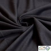 Coupon tissu jersey punto di milano coton uni - Noir - 30cm Autres marques - Tissus et mercerie - 5