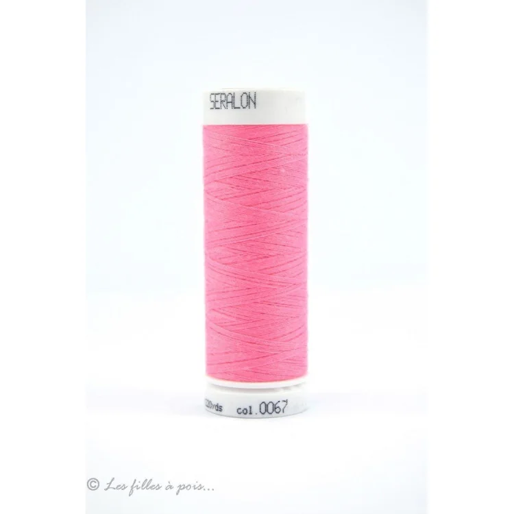 Mettler Linha de costura Seralon 200m - Rosa - 0067 Mettler : fils à coudre, broder et surjeter de qualité - 1 Mettler Linha de costura Seralon 200m - Rosa - 0067 Mettler : fils à coudre, broder et surjeter de qualité - 1