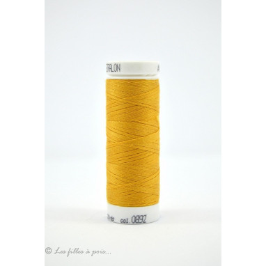 Fil à coudre Mettler ® Seralon 200m - coloris jaune - 0892 METTLER ® - Fils à coudre et à broder - 1