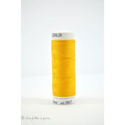 Fil à coudre Mettler ® Seralon 200m - coloris jaune - 0607 METTLER ® - 1