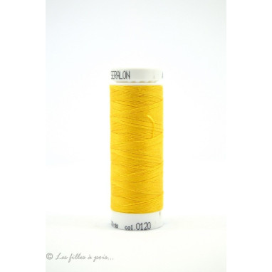 Fil à coudre Mettler ® Seralon 200m - coloris jaune - 0120 METTLER ® - 1